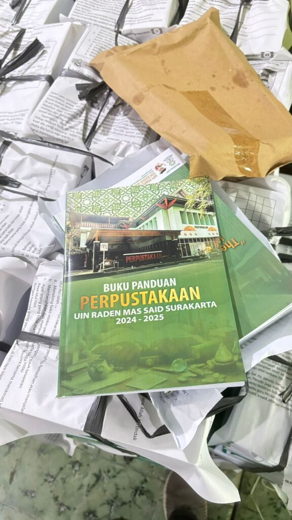 Percetakan Buku Panduan Perpustakaan UIN Raden Mas Said Surakarta 2024-2025